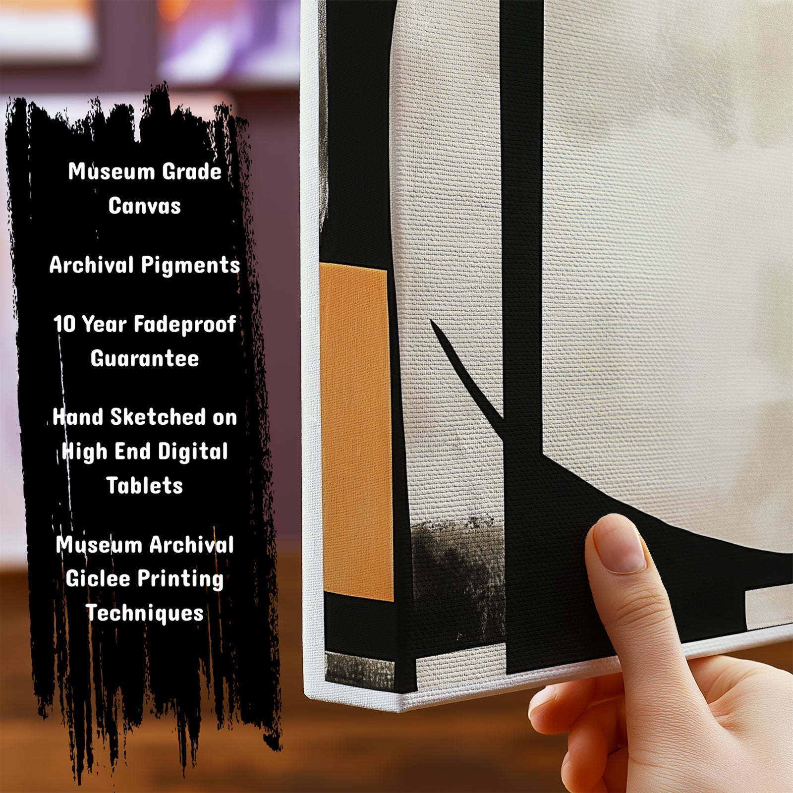 Important Features of our Abstract ArtworksTainted Eye by NYC Abstract