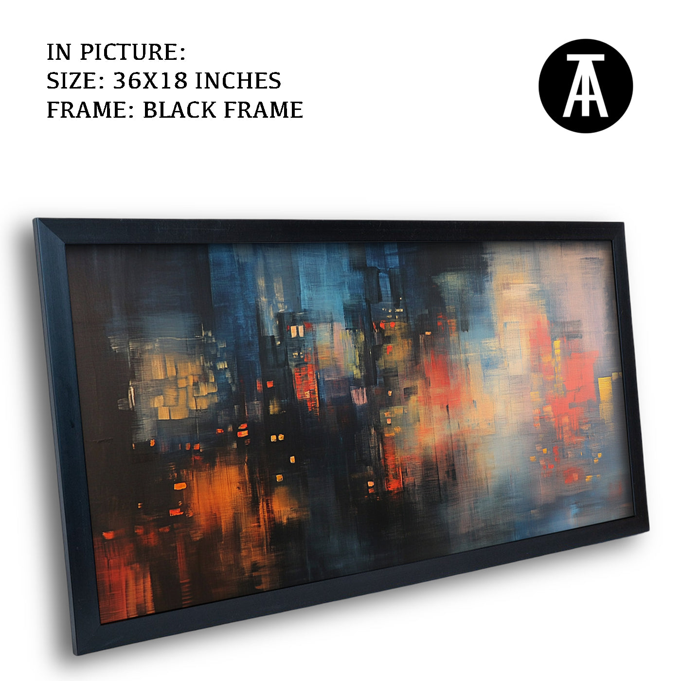 Artwork in Metal Earling Silver Frame