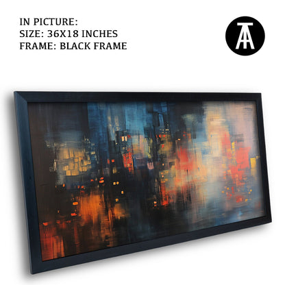 Artwork in Metal Earling Silver Frame