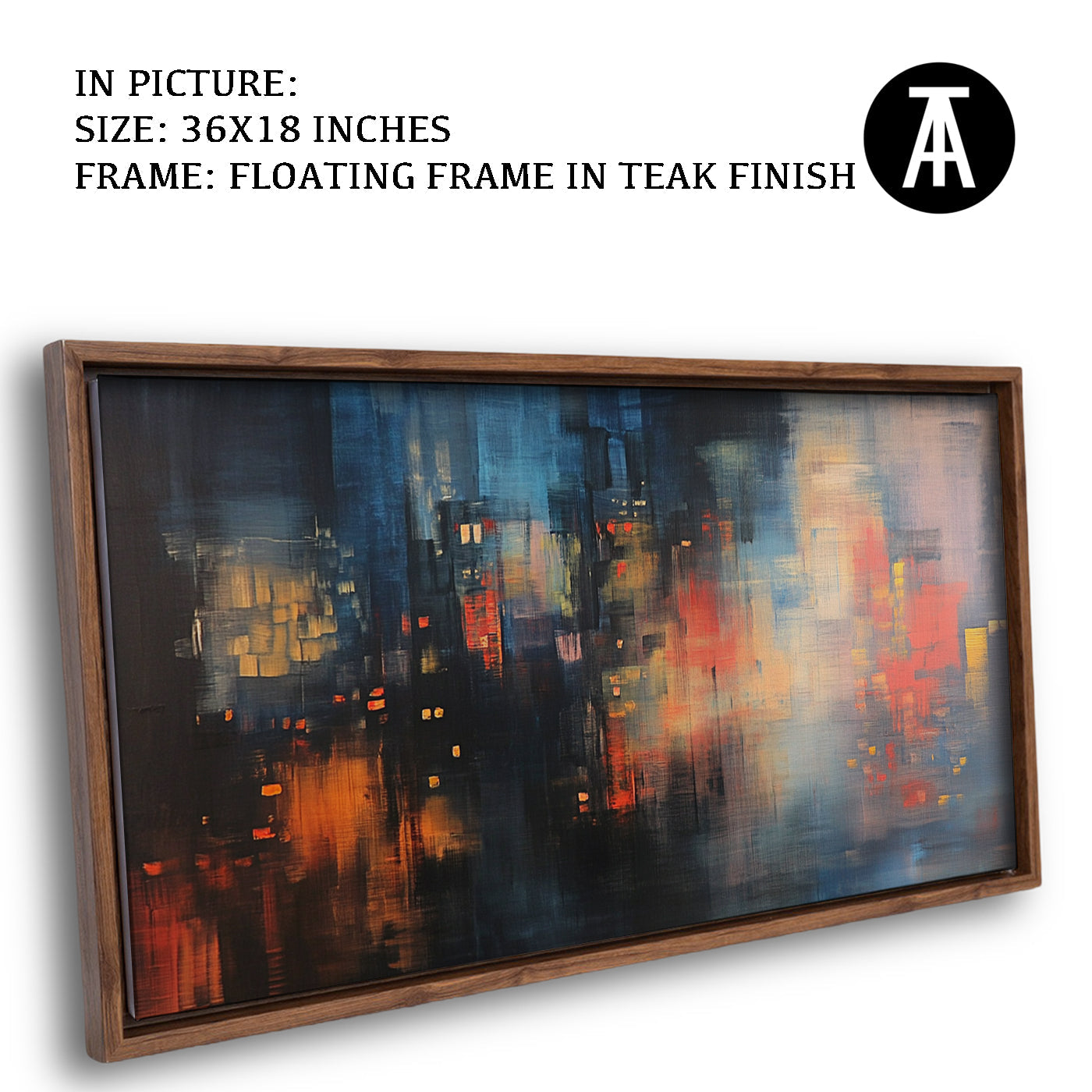 Artwork in Floating Frame