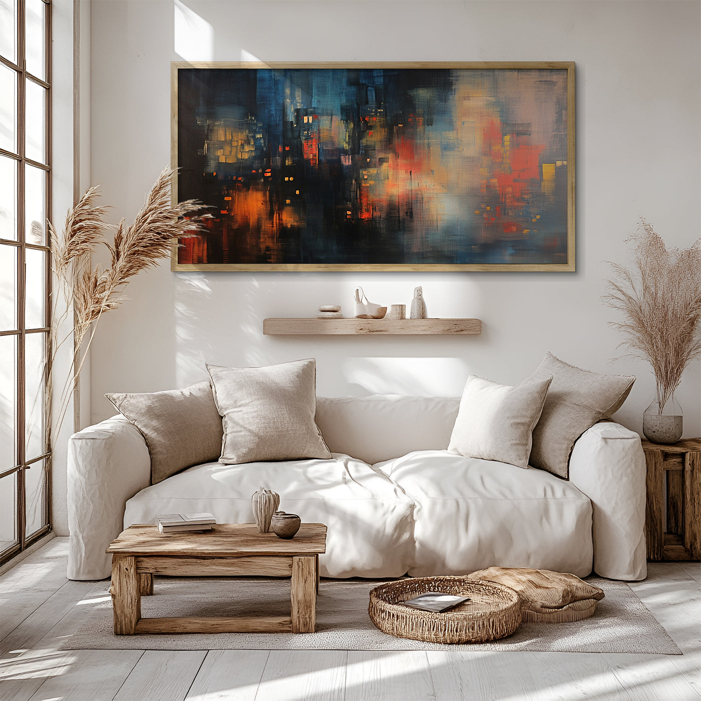Modern Art in a Lifestyle Setting