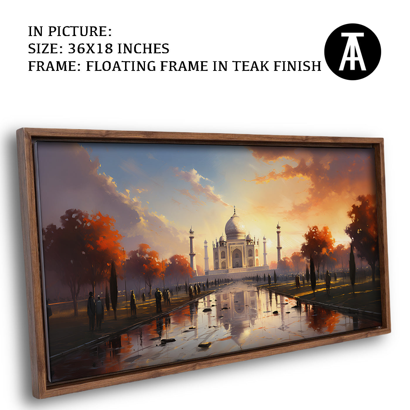 Artwork in Floating Frame