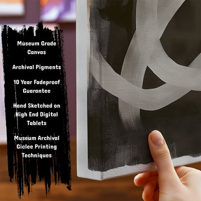 Important Features of our Abstract ArtworksTangled Glitch by NYC Abstract