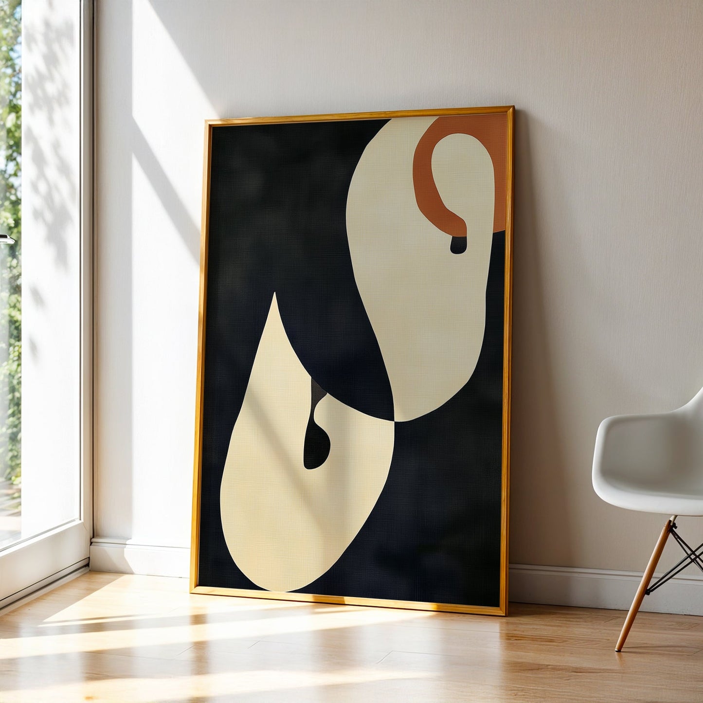 Abstract Art in a Lifestyle Setting Tangled by NYC Abstract