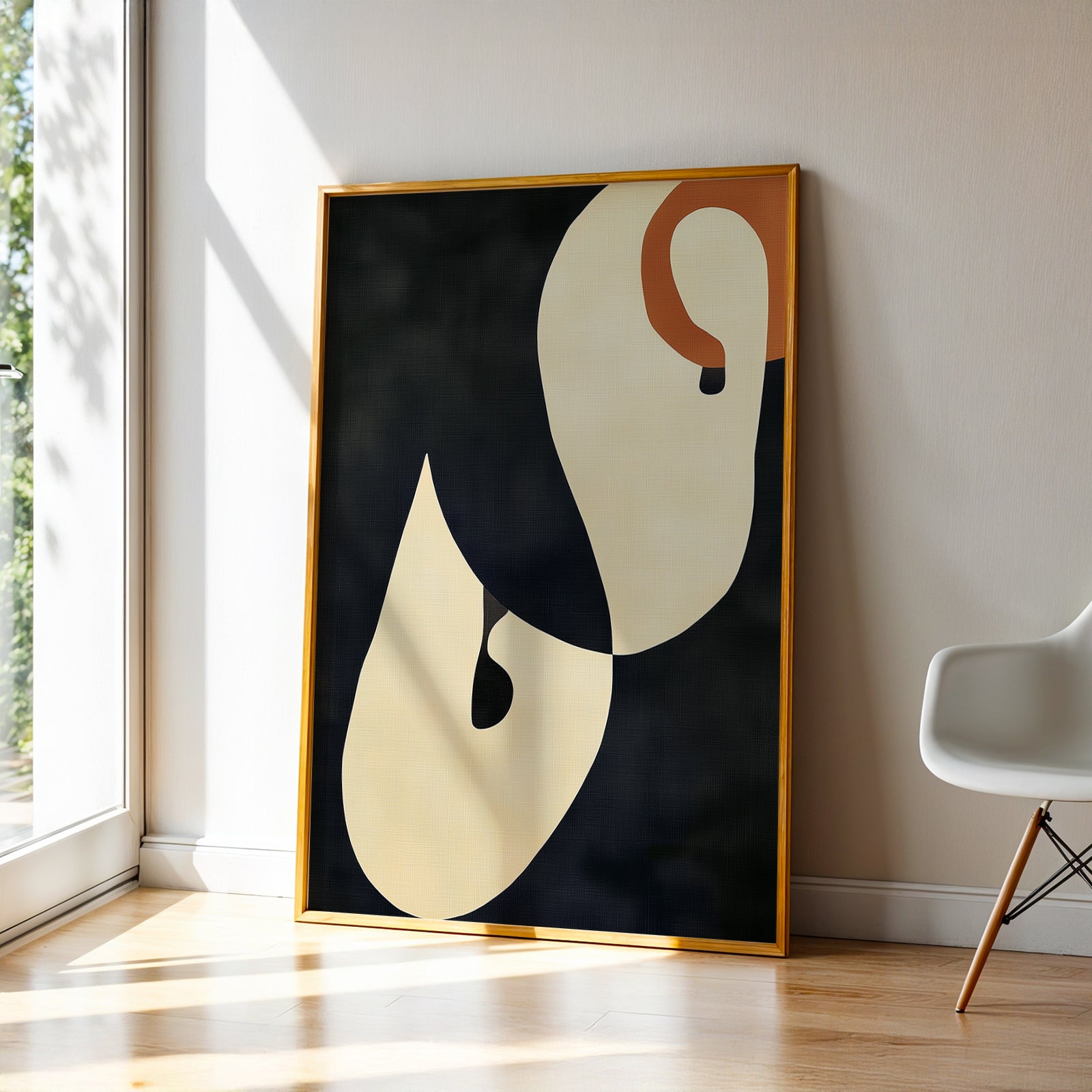 Abstract Art in a Lifestyle Setting Tangled by NYC Abstract