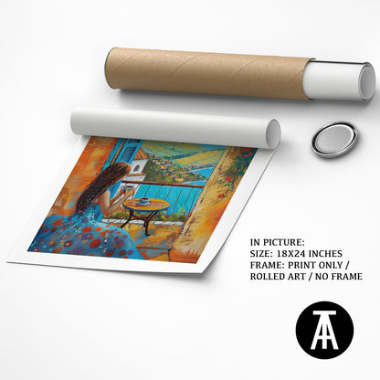Artwork as Print Only or Rolled Art