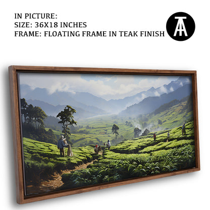 Artwork in Floating Frame