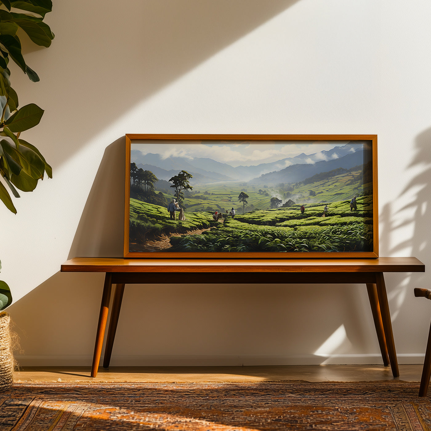 Indian Artwork in a Lifestyle Setting