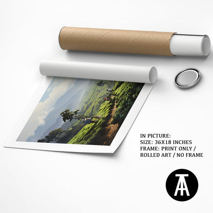 Artwork as Print Only or Rolled Art