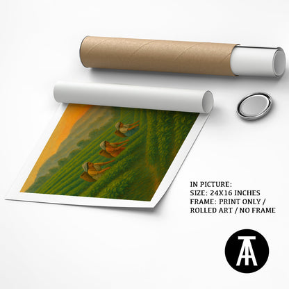 Artwork as Print Only / Rolled Art