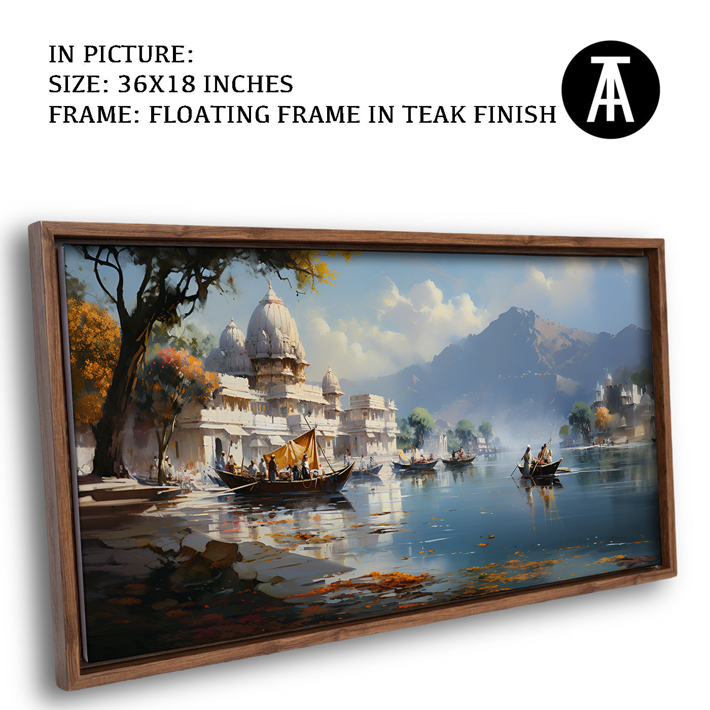 Artwork in Floating Frame