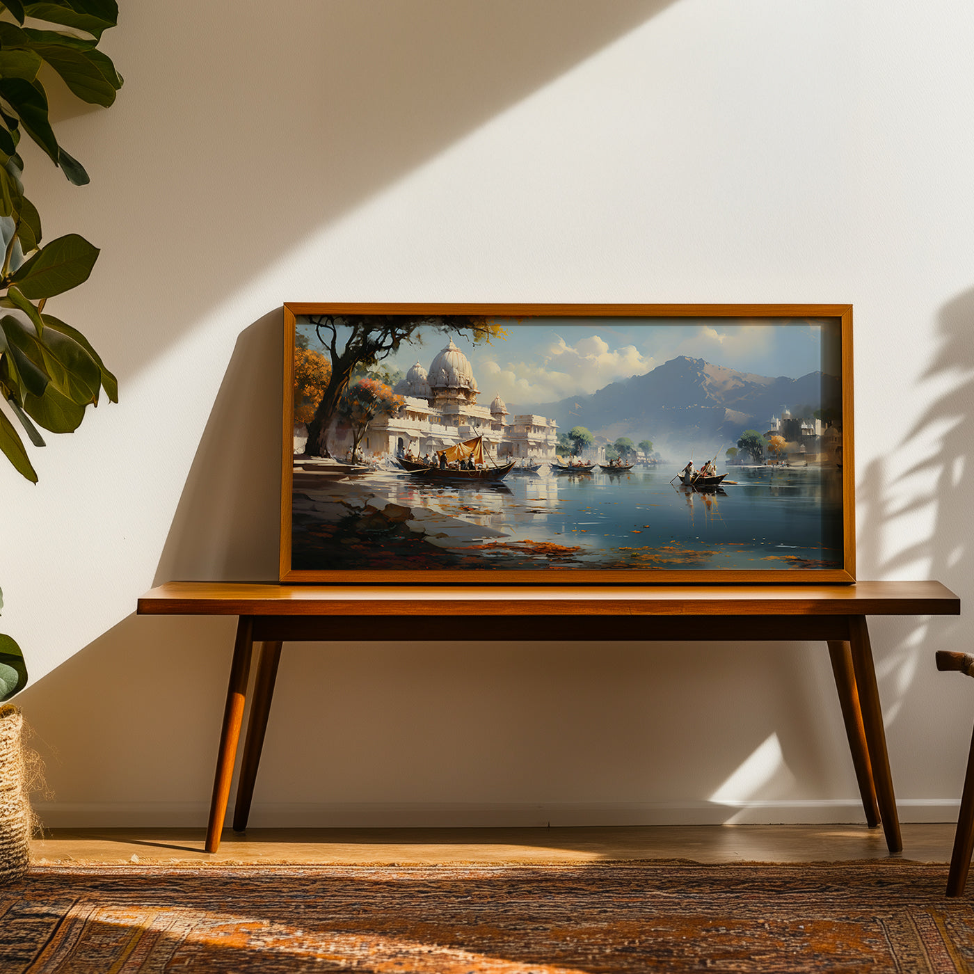 Indian Artwork in a Lifestyle Setting