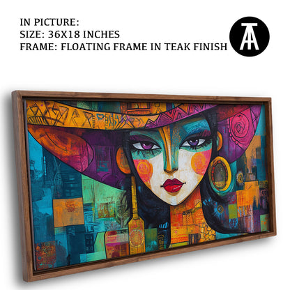 Artwork in Floating Frame