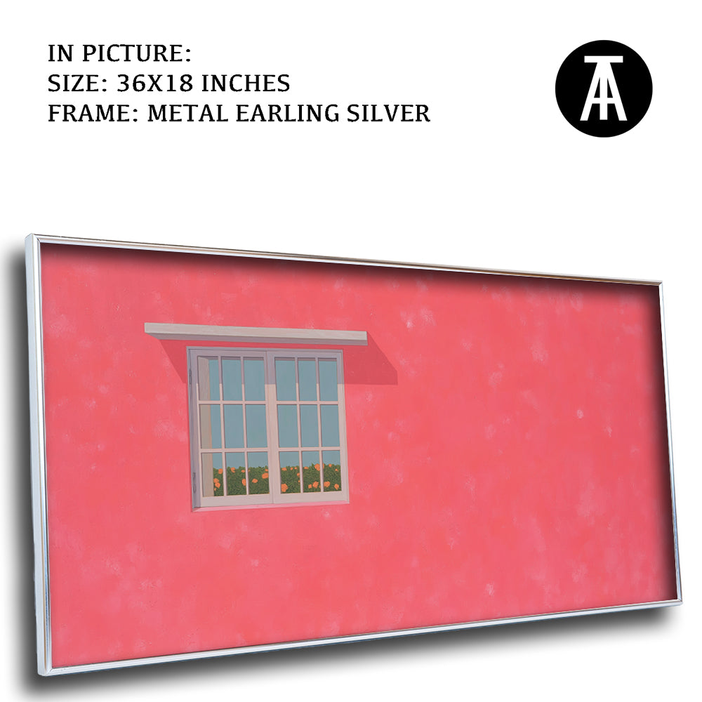 Artwork in Metal Earling Silver Frame