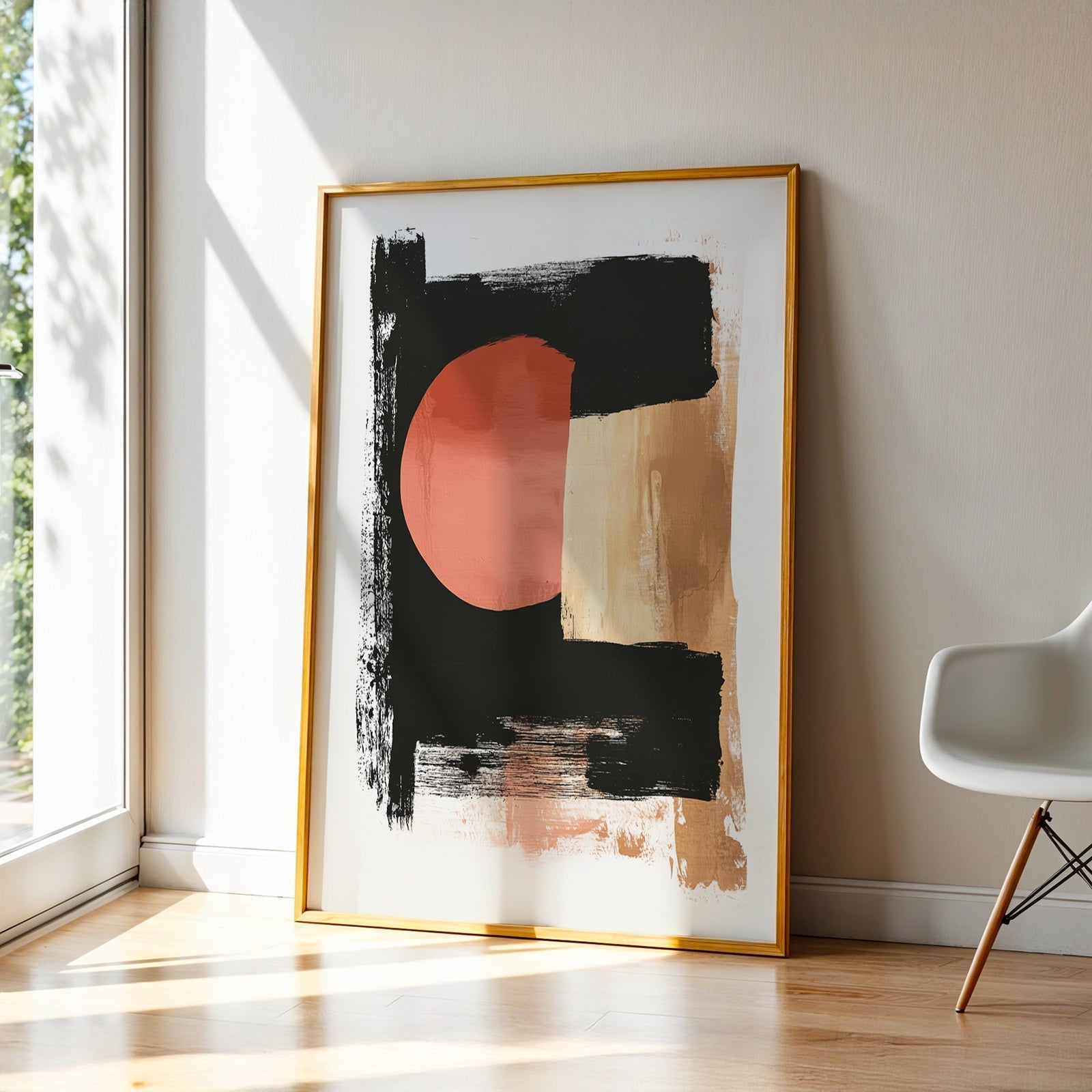 Abstract Art in a Lifestyle Setting Terraformed by NYC Abstract