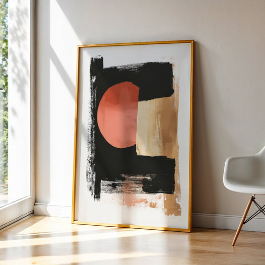 Abstract Art in a Lifestyle Setting Terraformed by NYC Abstract