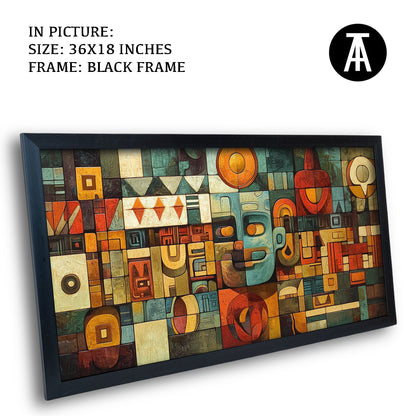 Artwork in Metal Earling Silver Frame