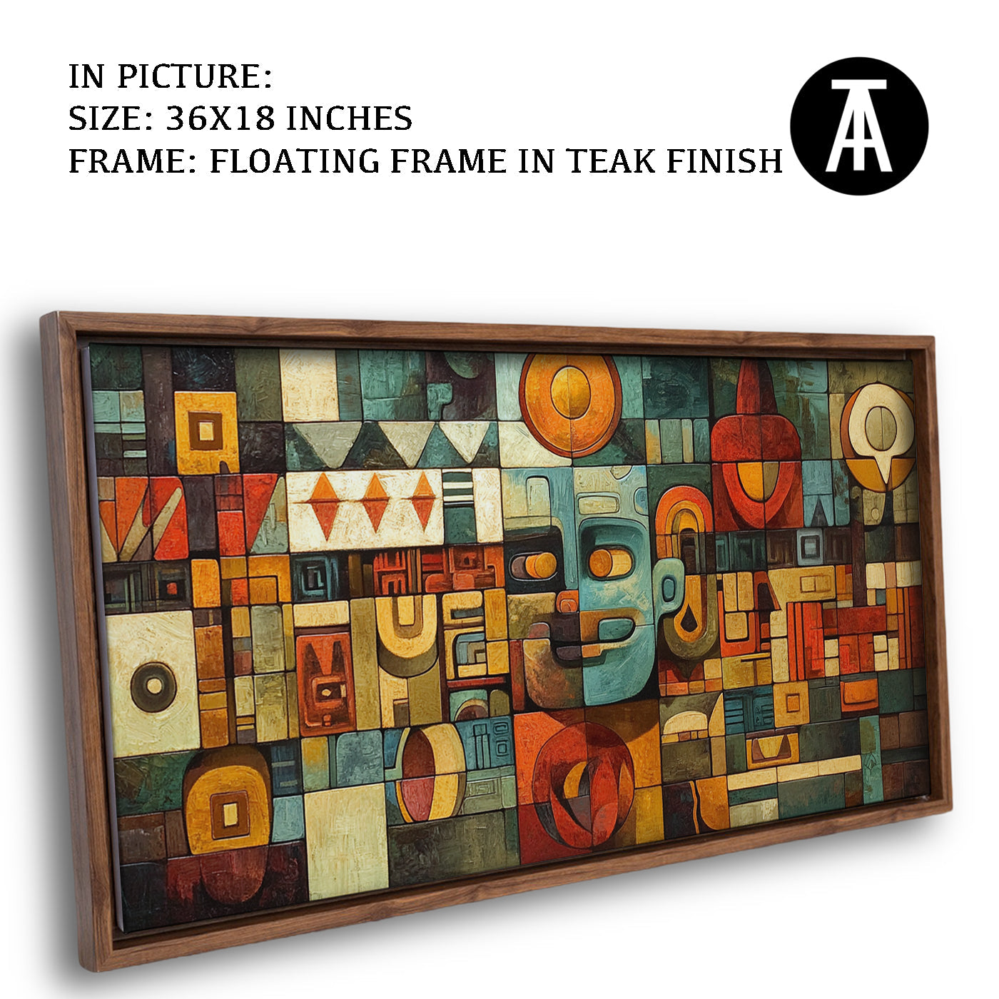 Artwork in Floating Frame
