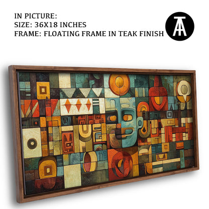 Artwork in Floating Frame