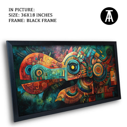 Artwork in Metal Earling Silver Frame
