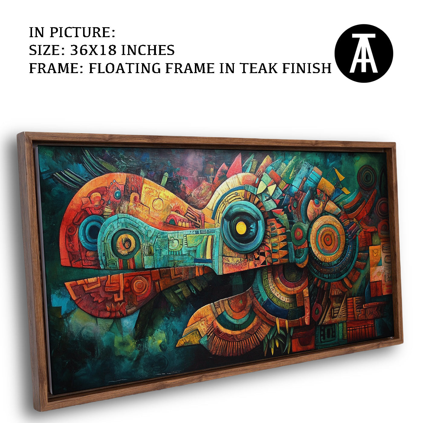 Artwork in Floating Frame