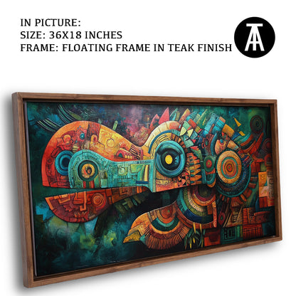 Artwork in Floating Frame