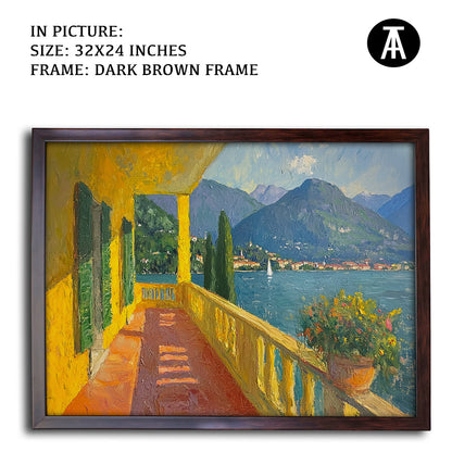 Artwork in Metal Champagne Gold Frame