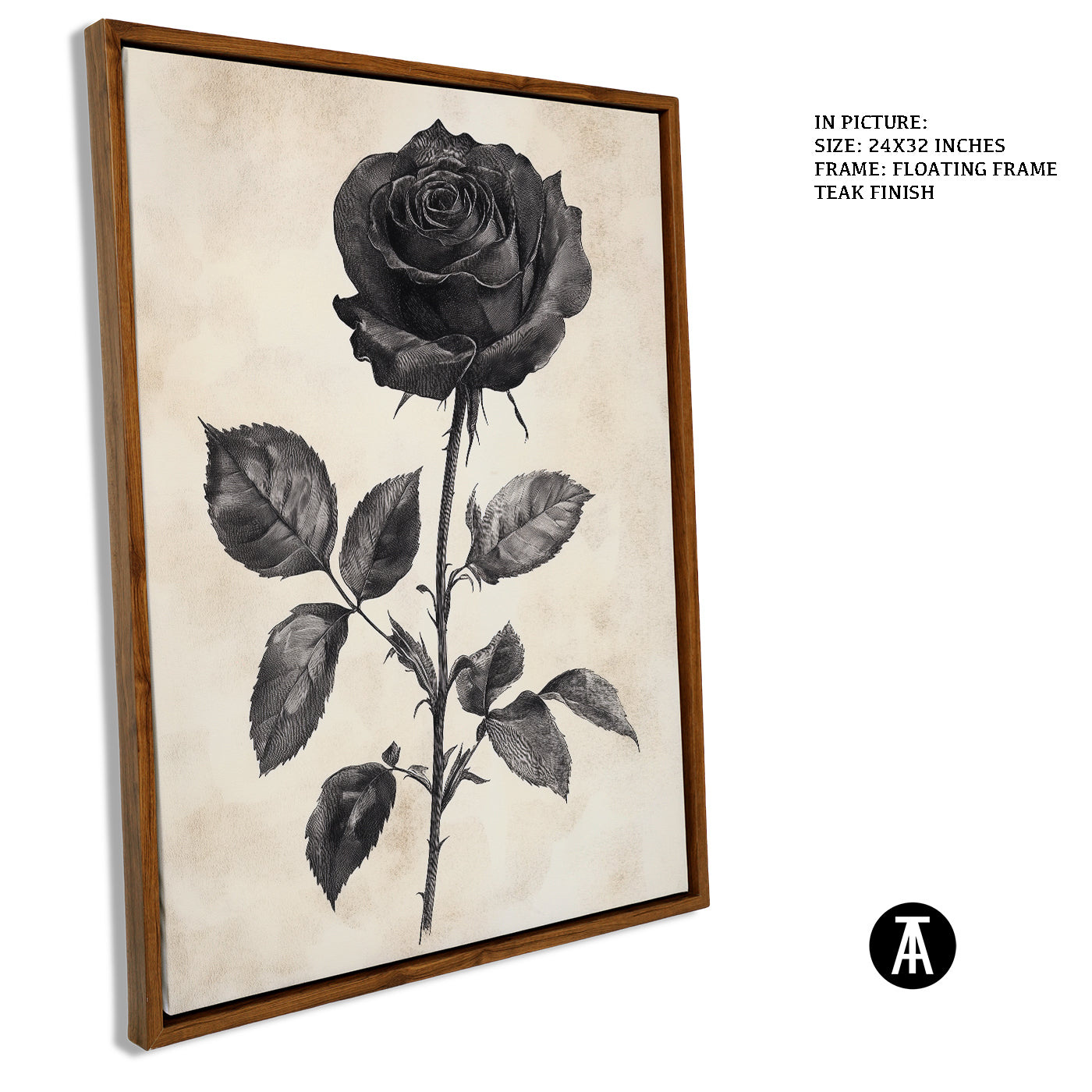 Artwork in Floating Frame