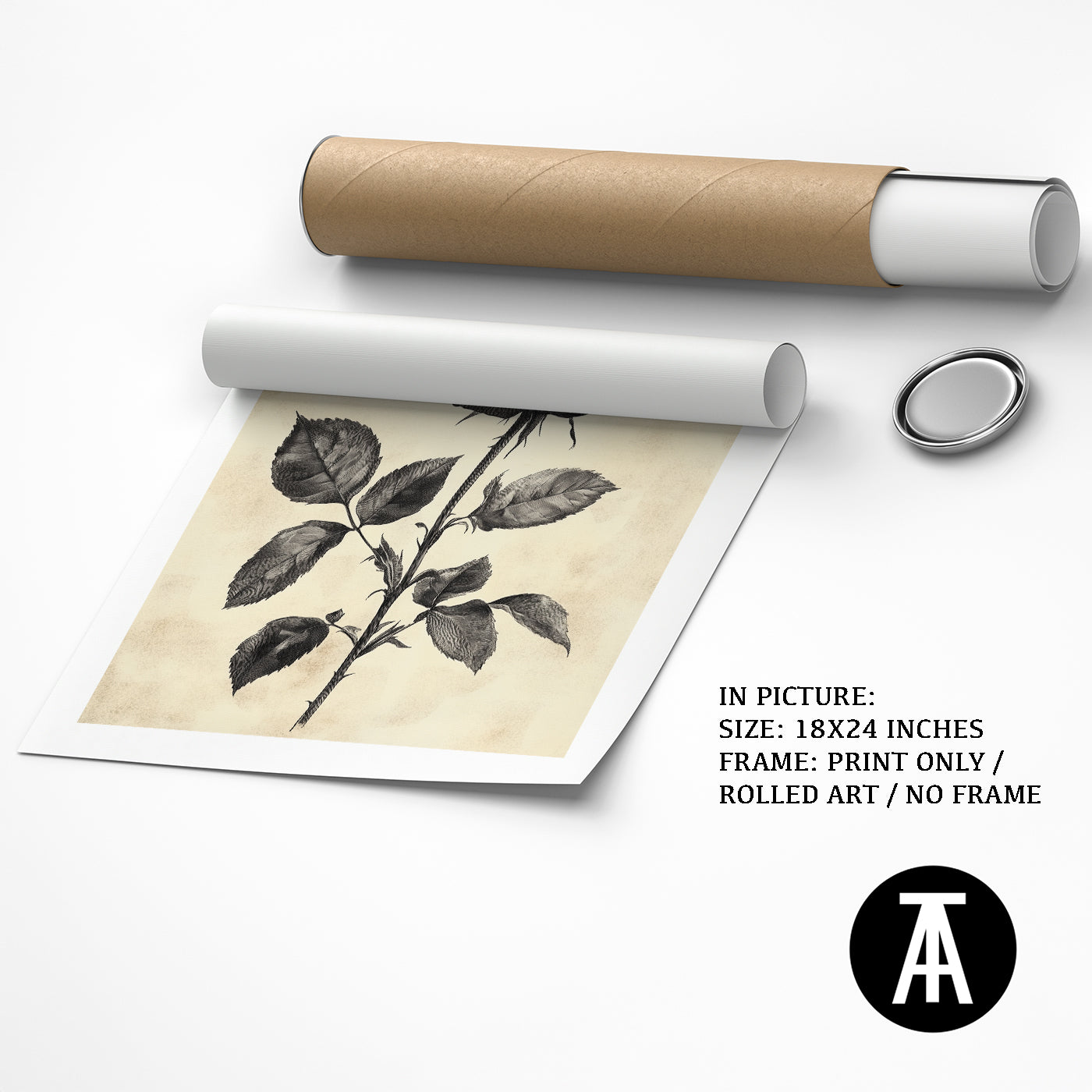 Artwork as Print Only or Rolled Art