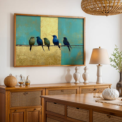 Limited Edition Painting in a Lifestyle Setting