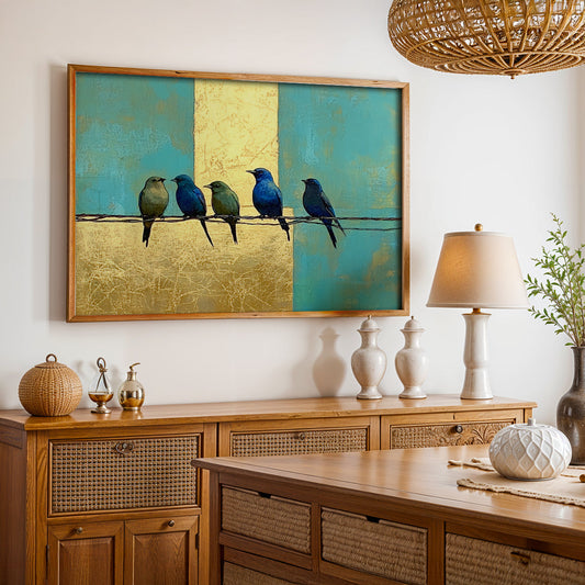 Limited Edition Painting in a Lifestyle Setting