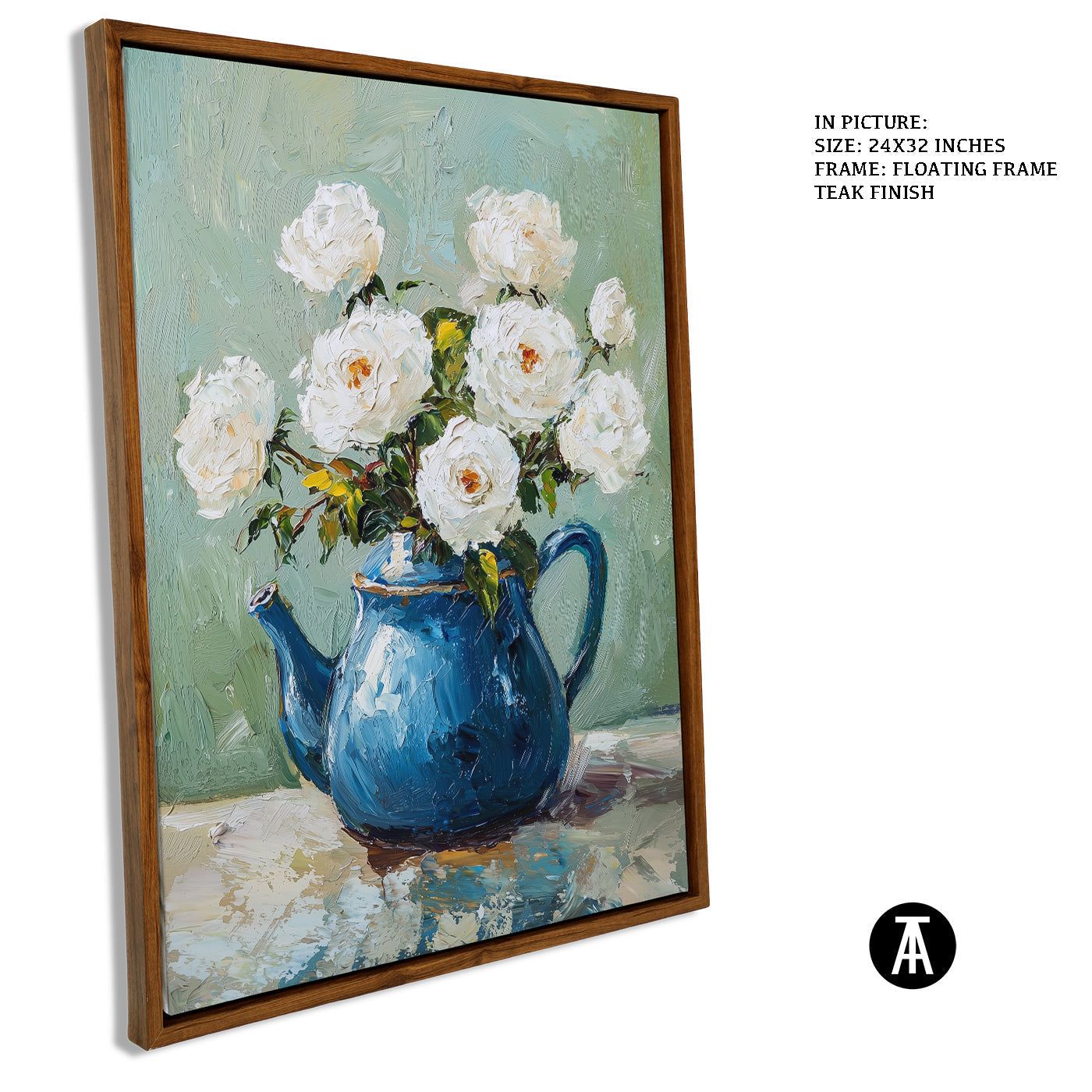Artwork in Floating Frame
