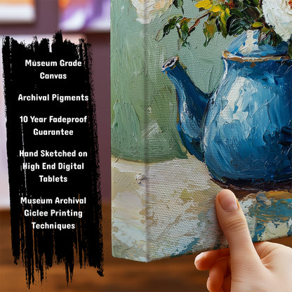 Information about Floral Botanical Canvas Art Print