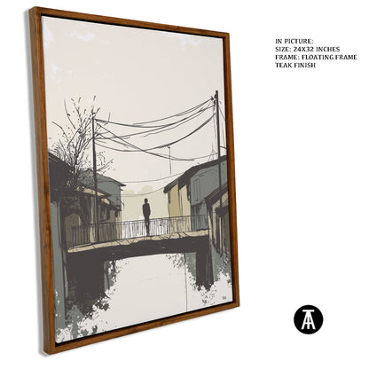 Artwork in Floating Frame