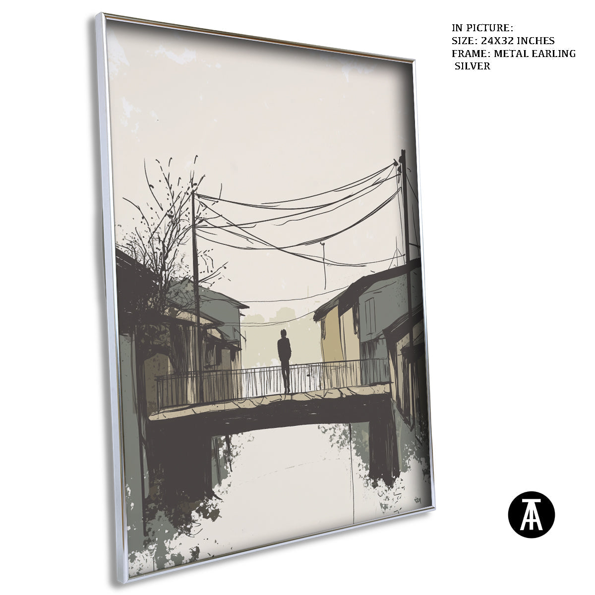 Artwork in Black Frame