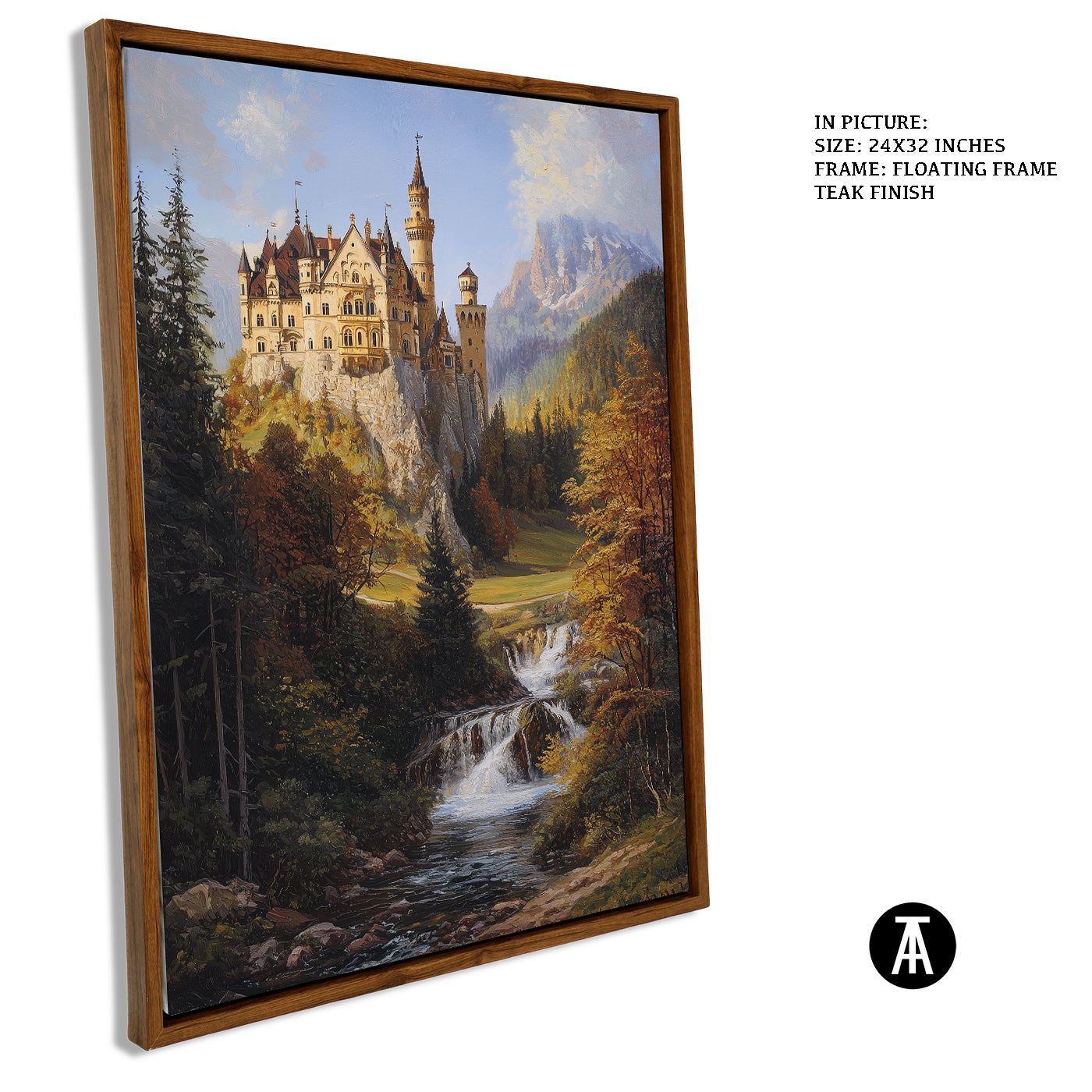 Artwork in Floating Frame