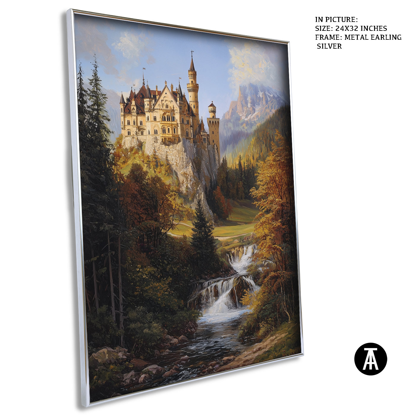Artwork in Black Frame