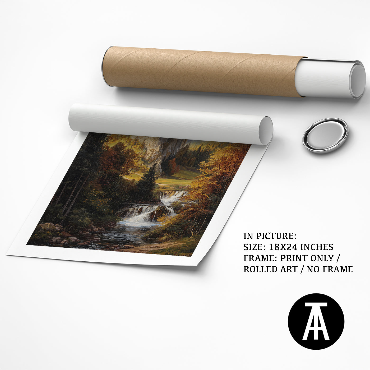 Artwork as Print Only or Rolled Art