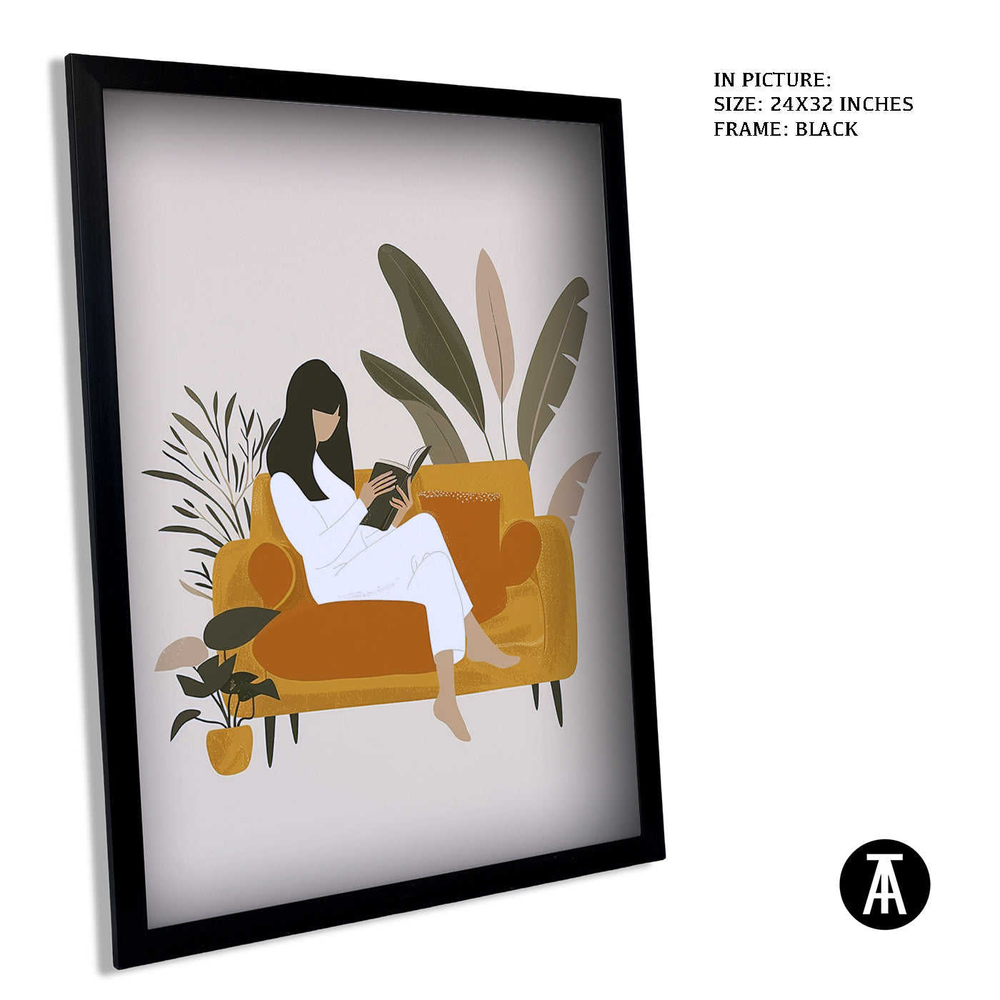 Artwork in Black Frame