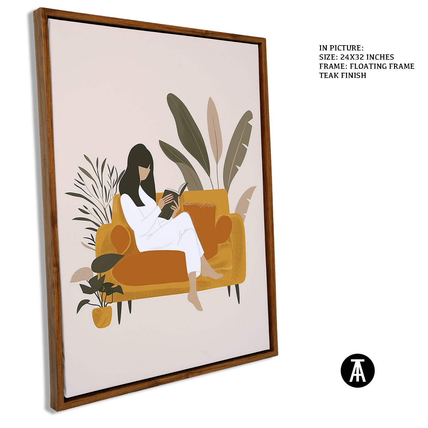 Artwork in Floating Frame