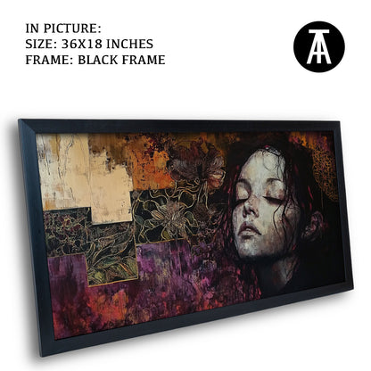 Artwork in Metal Earling Silver Frame