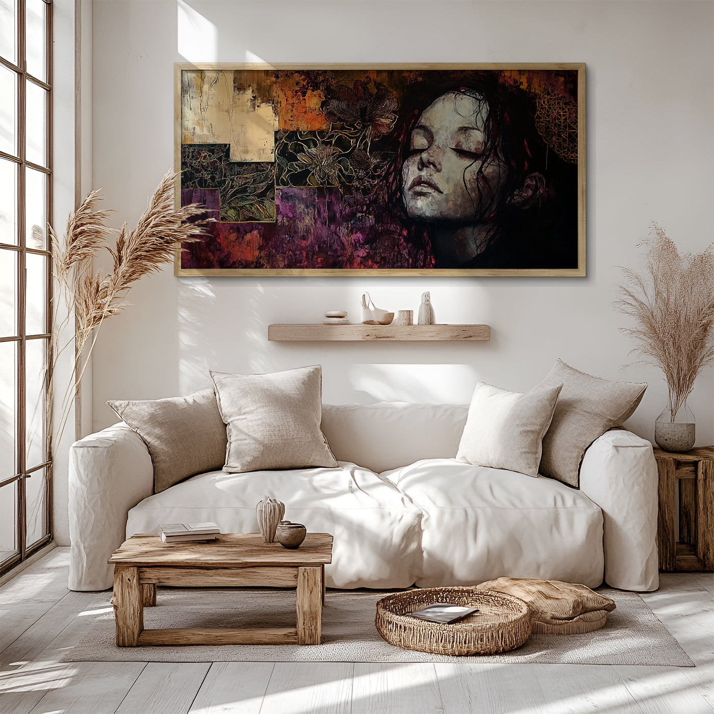 Modern Art in a Lifestyle Setting