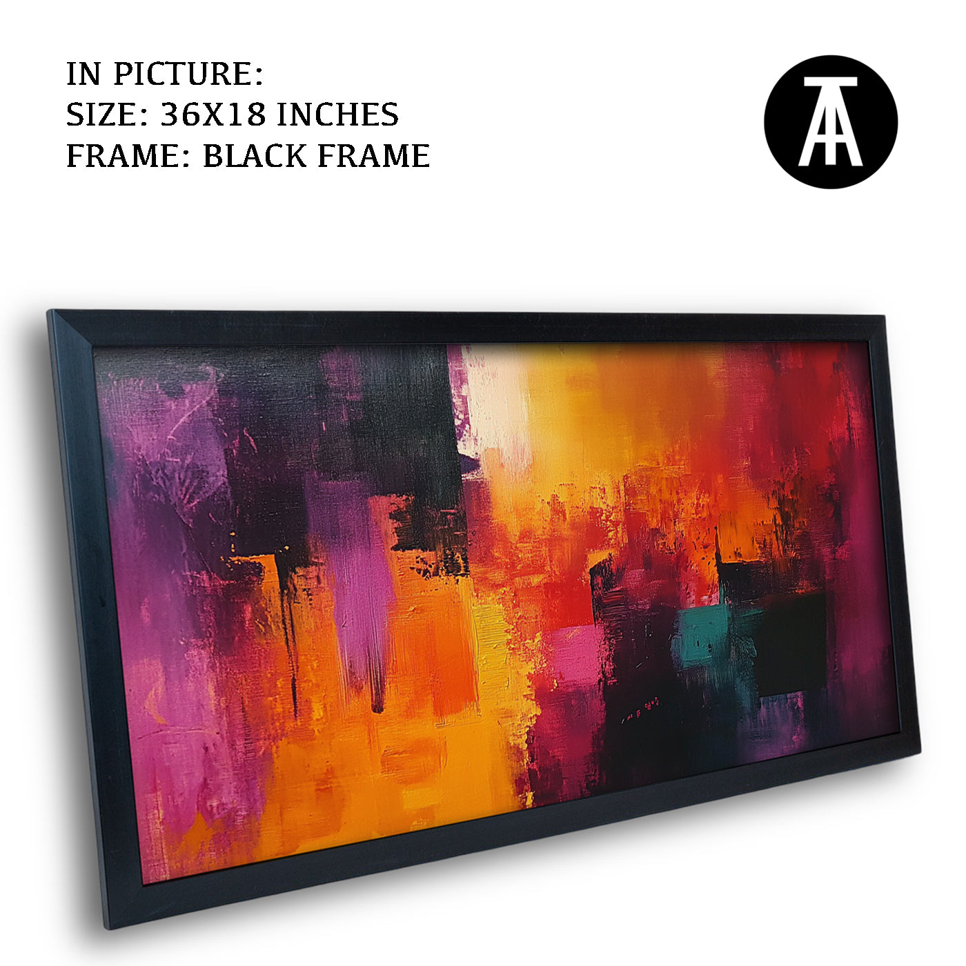 Artwork in Metal Earling Silver Frame