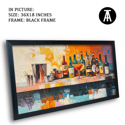 Artwork in Metal Earling Silver Frame