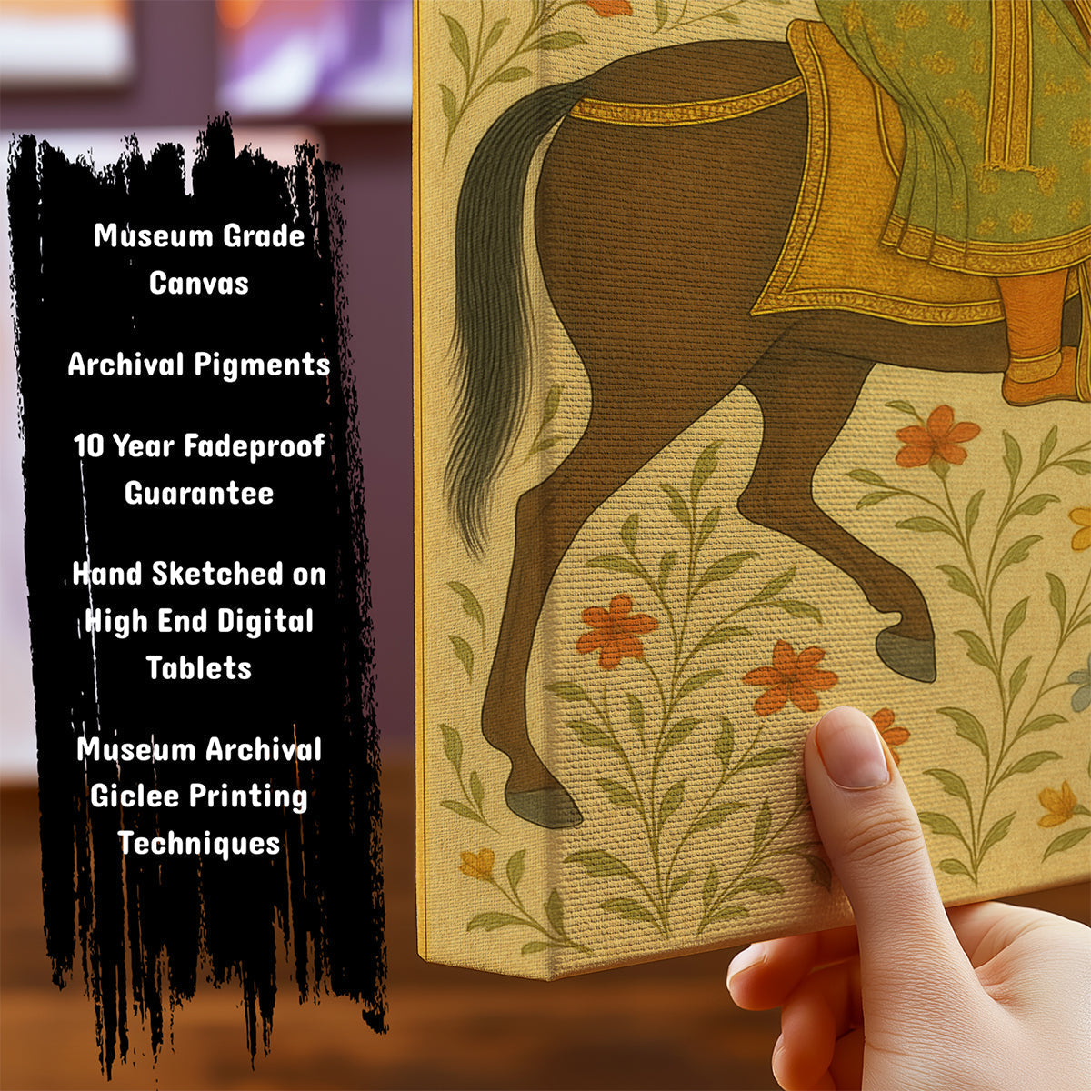 Information about Indian Art Canvas Art Print