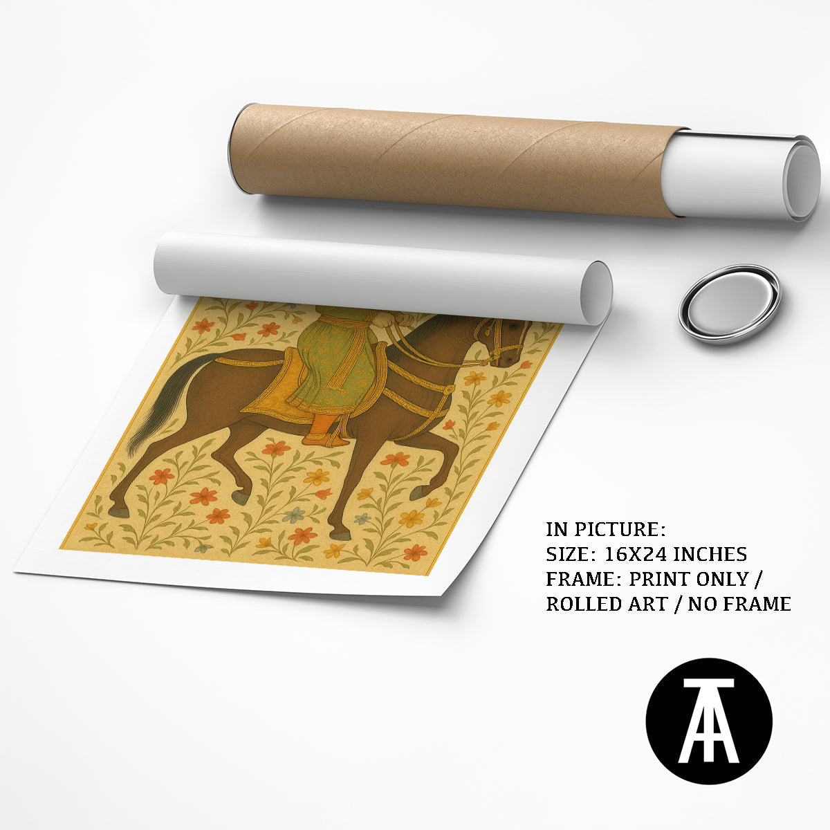 Artwork as Print Only / Rolled Art