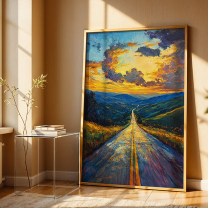 Limited Edition Painting in a Lifestyle Setting
