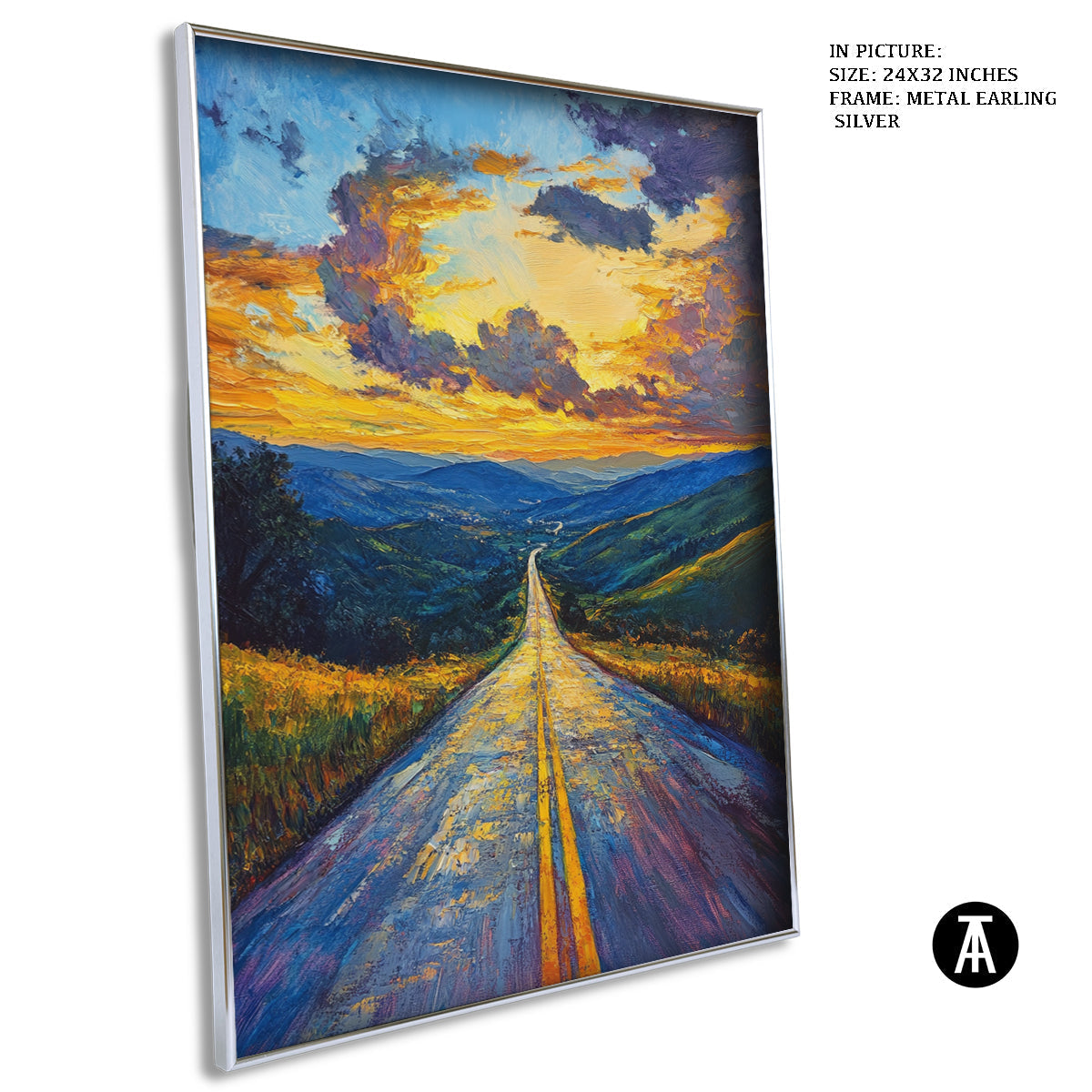 Artwork in Black Frame