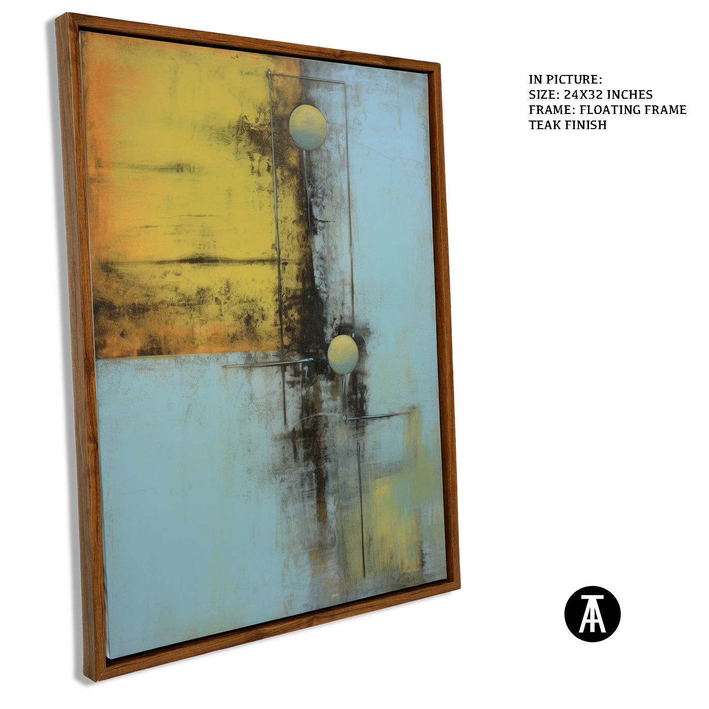 Artwork in Floating Frame