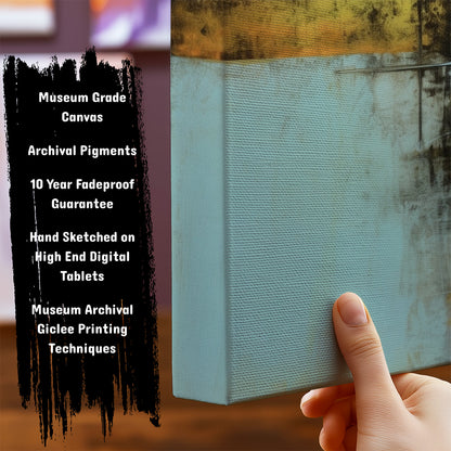 Information about Abstract Canvas Art Print